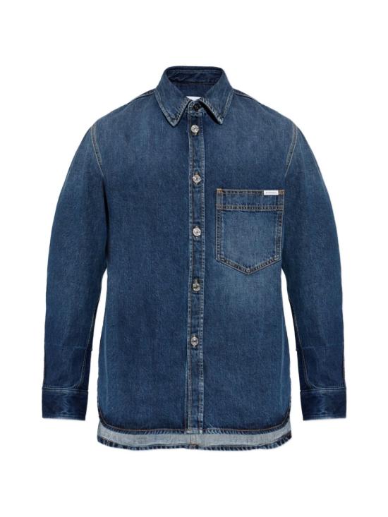 26FW 지방시 데님 셔츠 BM61AL5YDS 053 DENIM BLUE