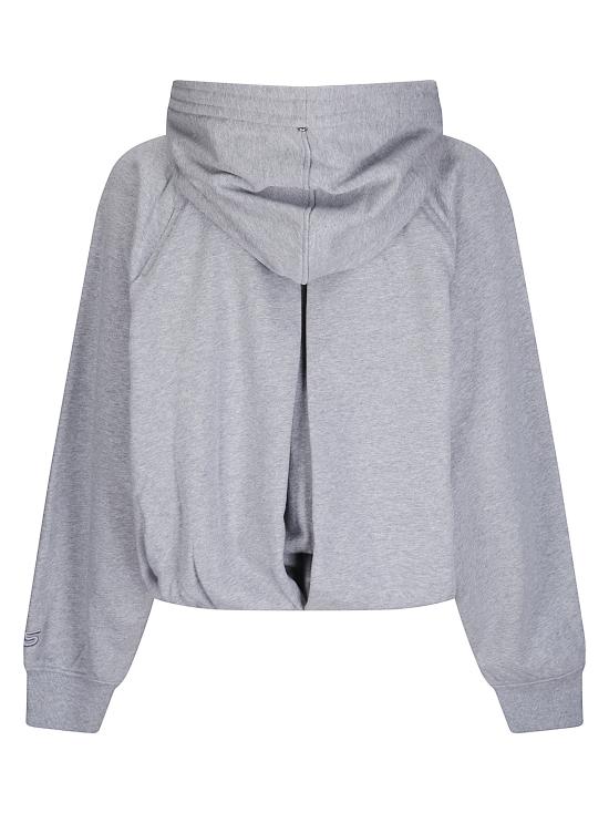 26FW 스포트막스 후드 티셔츠 2622926015600 004 MEDIUM GRAY - SPORTMAX