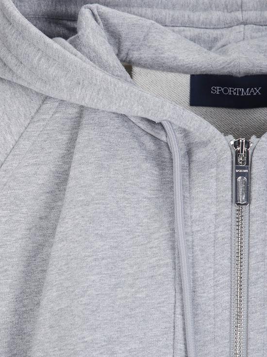 26FW 스포트막스 후드 티셔츠 2622926015600 004 MEDIUM GRAY - SPORTMAX