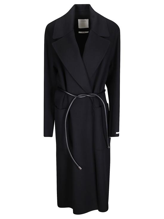 26FW 스포트막스 코트 2622016011600 013 BLACK