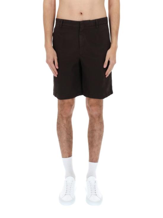  에르메네질도제냐 숏팬츠 UHI37A3 TB17M09R Brown - ERMENEGILDO ZEGNA
