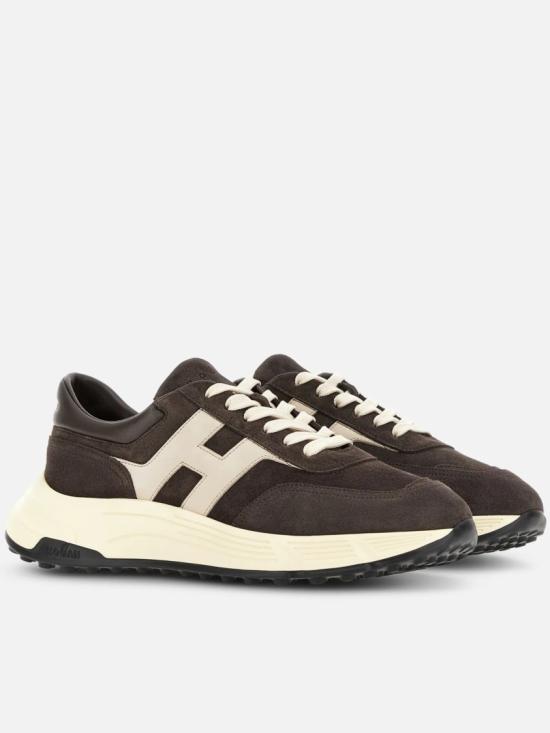 26FW 호간 하이퍼 라이트 스니커즈 HXM5630FR30 S9G Brown - HOGAN