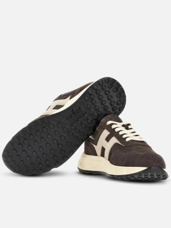 26FW 호간 하이퍼 라이트 스니커즈 HXM5630FR30 S9G Brown - HOGAN