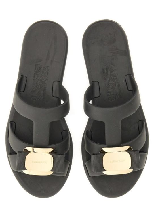  살바토레 페라가모 뮬/슬리퍼 779972 01J325001 Black - SALVATORE FERRAGAMO