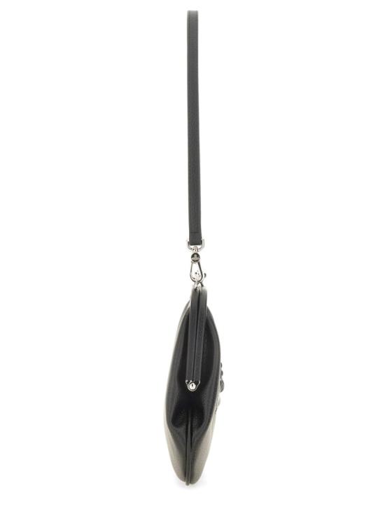  비비안웨스트우드 리비건 바이오그린 그레인 숄더백 4B010009W S000DN403 Black - VIVIENNE WESTWOOD