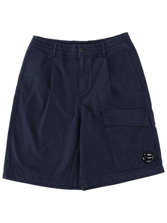 26SS 씨피 컴퍼니 스트레치 사틴 카고 렌즈 쇼츠 20CMBE127A 110325G889 Blue