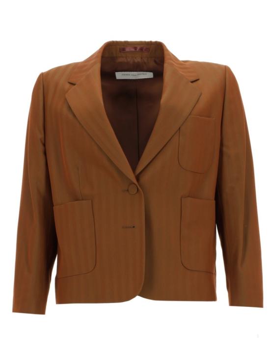 26SS 드리스 반 노튼 수트 자켓 130403 3121712 Brown