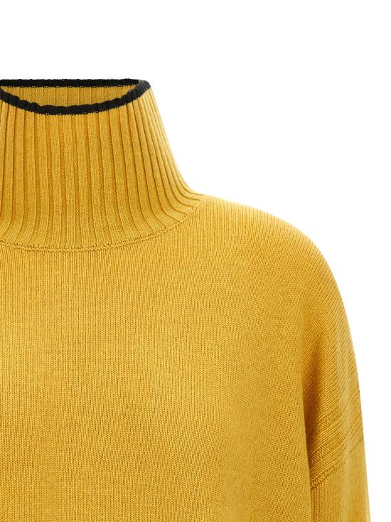 26FW 핑코 터틀넥 105446A3G1H61 Yellow - PINKO