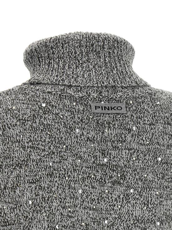26FW 핑코 터틀넥 107337A3GDZK4 Gray - PINKO