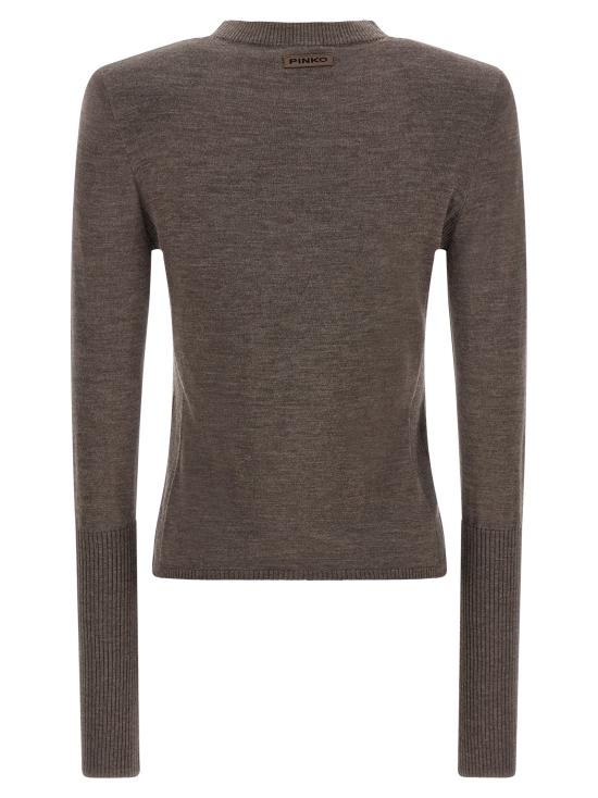 26FW 핑코 스웨터 107246A3FYI66 Brown - PINKO