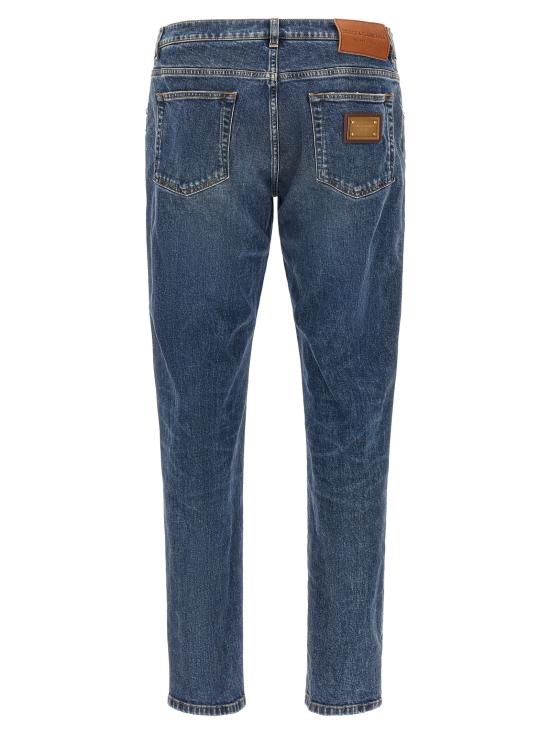 26FW 돌체앤가바나 데님 팬츠 GY07CDG8PK5S9001 Blue - DOLCE & GABBANA
