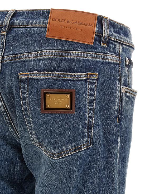 26FW 돌체앤가바나 데님 팬츠 GY07CDG8PK5S9001 Blue - DOLCE & GABBANA