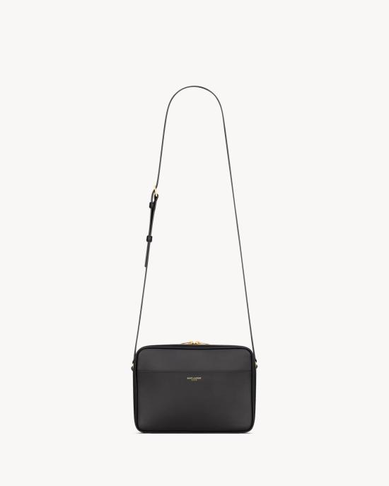 26SS 생로랑 레더 카메라 백 8378192R20W 1000 NERO