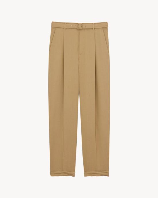 26SS 생로랑 스트레이트 팬츠 854426Y1N15 2611 BEIGE FONCE