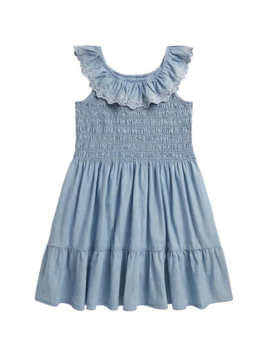 26SS [키즈] 랄프 로렌 원피스 313A11755001 400 BLUE