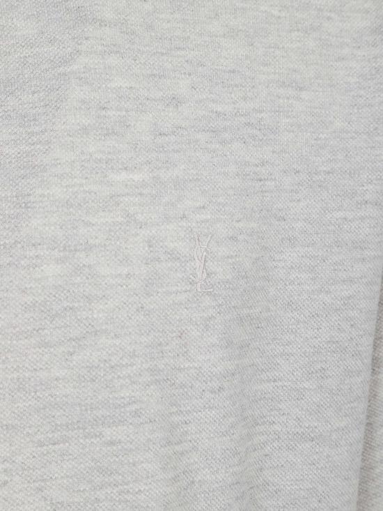 26SS 생로랑 반팔 티셔츠 832941Y37HC 1403 GRIS CHINE - SAINT LAURENT