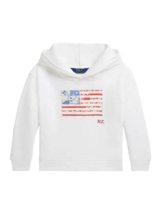 26SS [키즈] 랄프 로렌 풀오버 313A11840001 100 WHITE