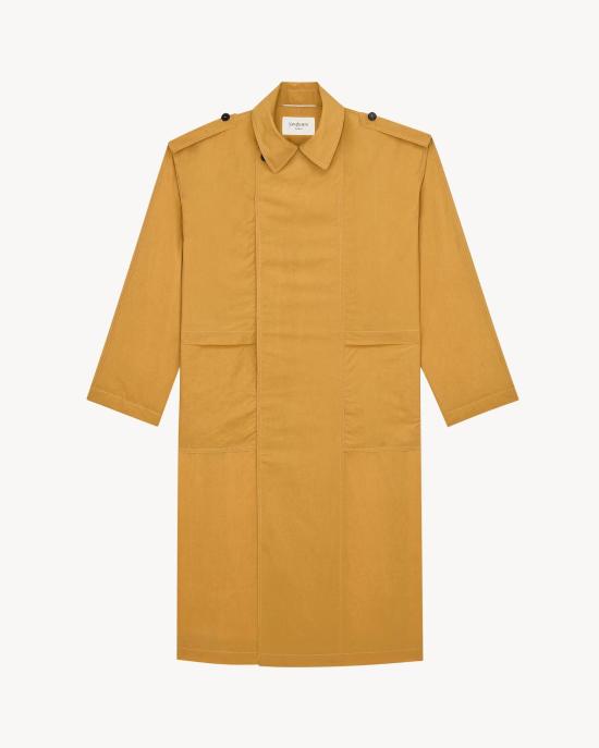 26SS 생로랑 코트 865098YZ9GN 7900 CARAMEL