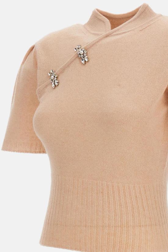 26SS 시몬로샤 반팔 티셔츠 COMK4B0667 BLSM PRL CRL BLSSM PEARL CRL - SIMONE ROCHA