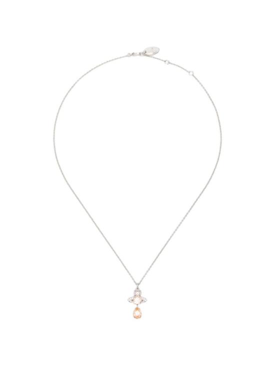 26SS 비비안웨스트우드 이스메네 드롭 펜던트 목걸이 이스메네 드롭 펜던트 목걸이 630203D5 P720 Silver
