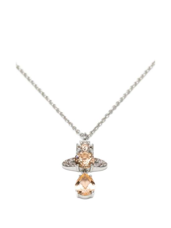 26SS 비비안웨스트우드 이스메네 드롭 펜던트 목걸이 이스메네 드롭 펜던트 목걸이 630203D5 P720 Silver - VIVIENNE WESTWOOD