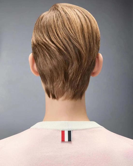 톰브라운 반팔 티셔츠 톰 브라운 저지 헥터 인타르시아 4바 티셔츠 핑크 - THOM BROWNE