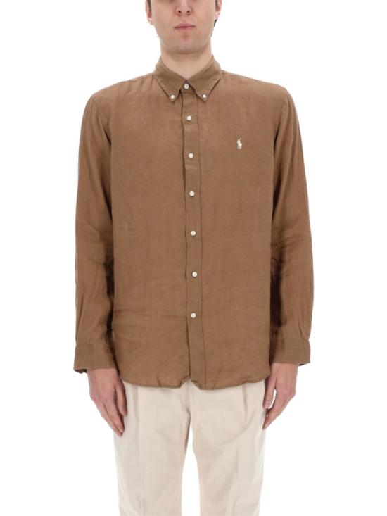 26SS 폴로 랄프로렌 긴팔 셔츠 710966294 505RLBROWN - POLO RALPH LAUREN