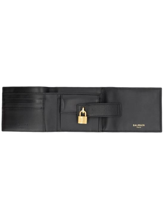 26SS 발망 남성지갑 GM1NE094LNAH 0PA Black - BALMAIN