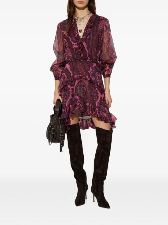 26FW 에트로 미디 원피스 WRHA0667 99SA119 Multicolor - ETRO