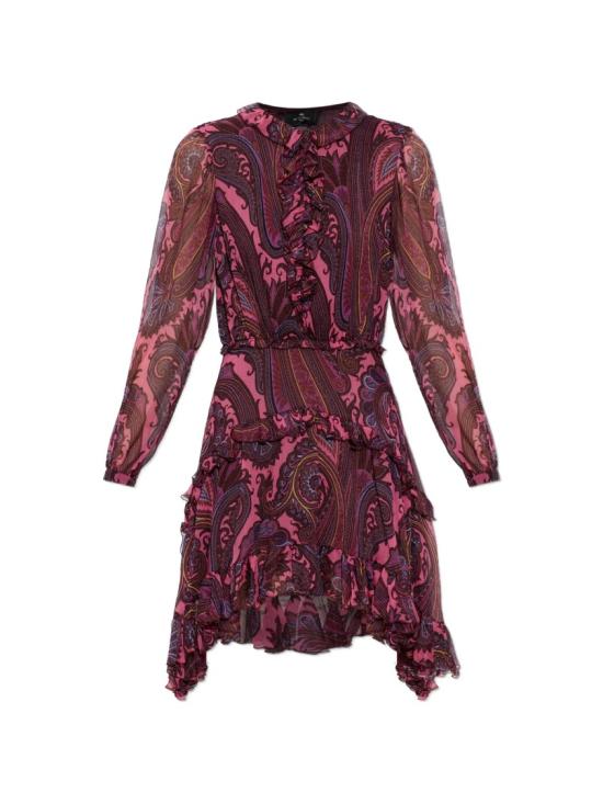 26FW 에트로 미디 원피스 WRHA0667 99SA119 Multicolor