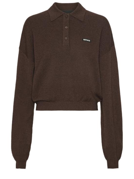 26SS 로테이트 바이 크리스텐슨 폴로 티셔츠 1151371667 85261667 Brown