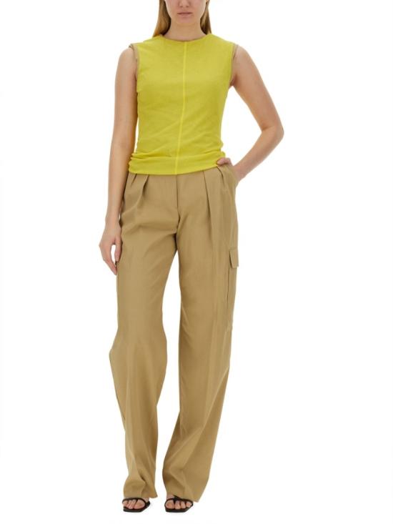  스포트막스 탑 2412941062600 138006 Yellow - SPORTMAX