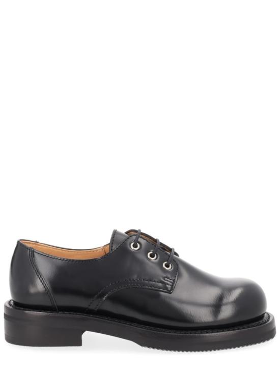 26SS 아워레가시 리셉션 슈즈 A2267RBL GLAZEDBLACKLEATHER
