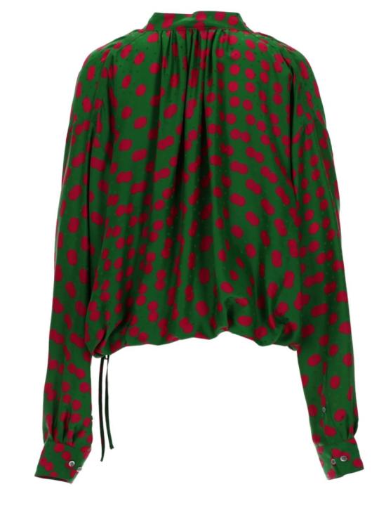 26SS 드리스 반 노튼 튜닉 010744 3114604 Green - DRIES VAN NOTEN