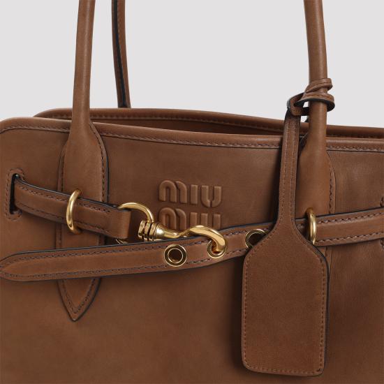 26FW 미우미우 토트백 5BG291VOON 2BBL F0316 ROVERE - MIU MIU