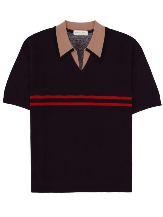 26SS 드리스 반 노튼 폴로 티셔츠 021210 3716402 Purple