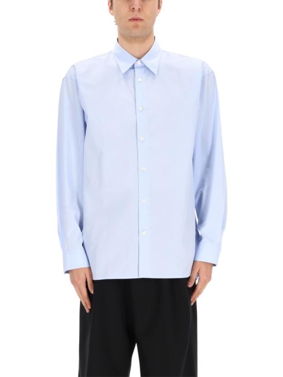  드리스 반 노튼 긴팔 셔츠 020732 3314514 Blue - DRIES VAN NOTEN