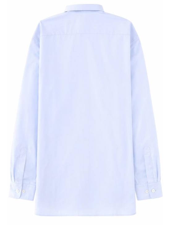  드리스 반 노튼 긴팔 셔츠 020732 3314514 Blue - DRIES VAN NOTEN