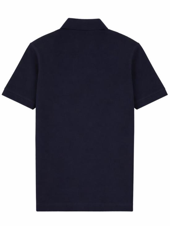 26SS 돌체앤가바나 로고 코튼 피케 폴로 셔츠 G8PL4T G7P1DB0665 Blue - DOLCE & GABBANA