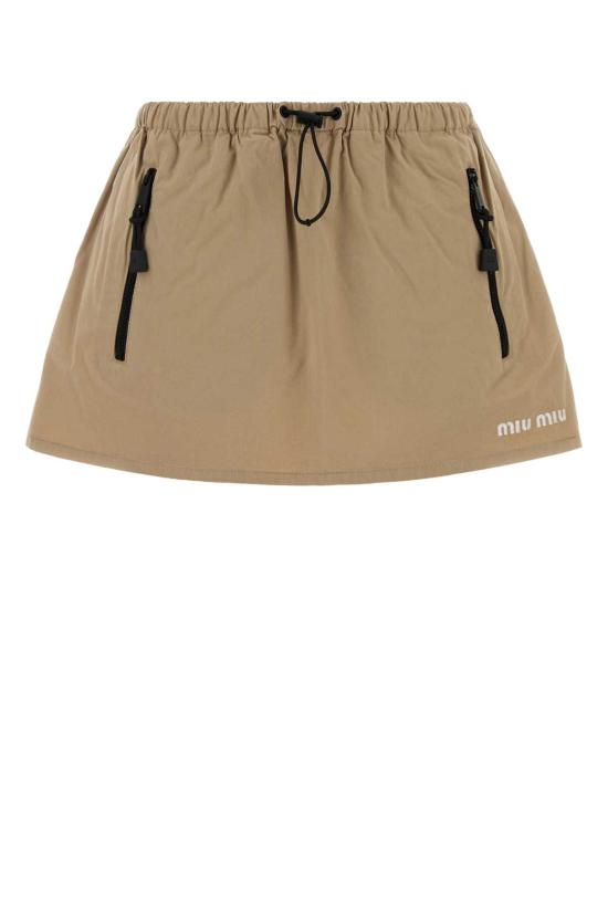 26FW 미우미우 스커트 MG2754SOOO19LW F0065 Beige o Tan
