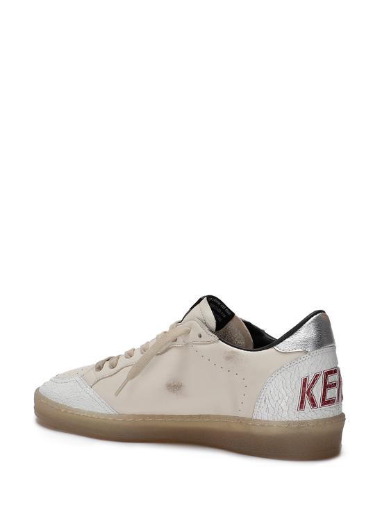 26FW 골든구스 스니커즈 GMF00117F008742 15987 BUTTER BEIGE WHITE RED SILVER - GOLDEN GOOSE