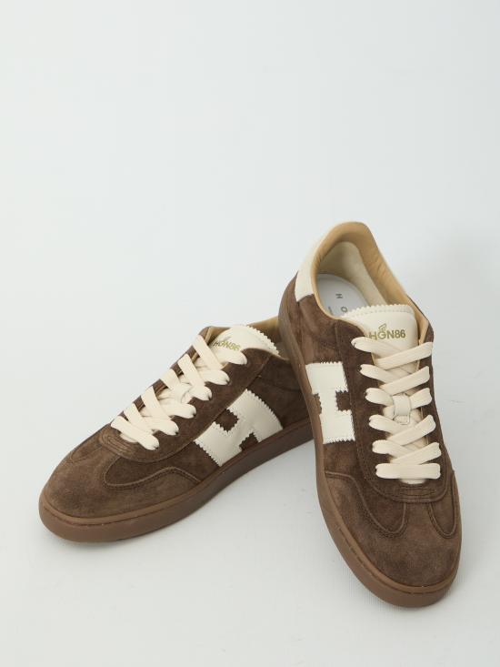 26FW 호간 스니커즈 HXW6470FB60 BROWN - HOGAN