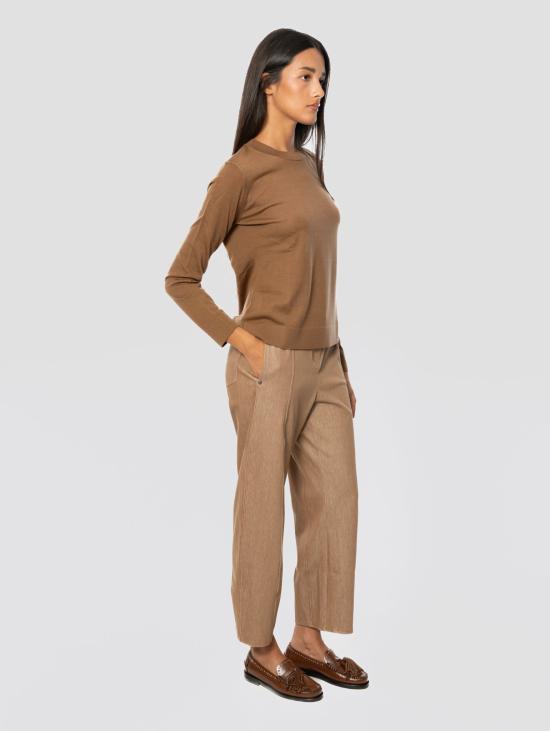 26FW 막스마라 수트 팬츠 Pantaloni 배럴 레그 데님 노체 - MAX MARA
