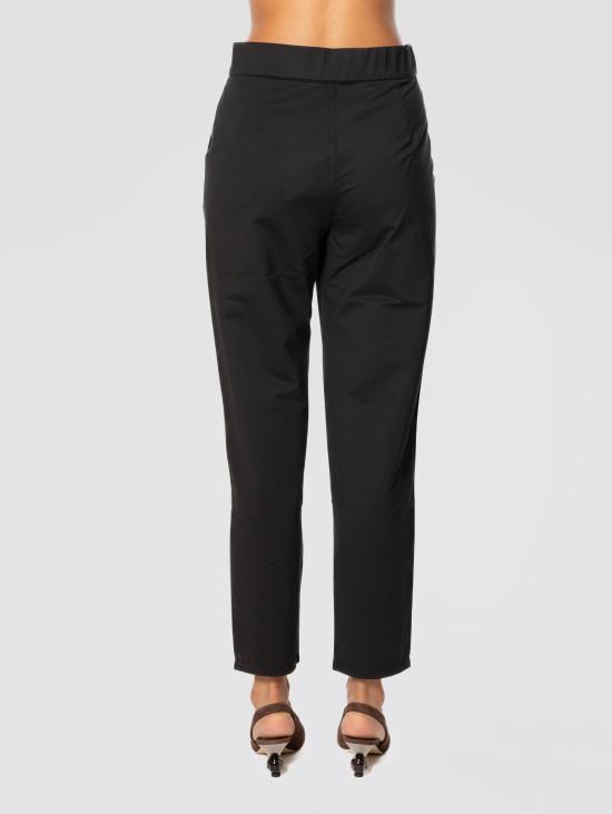 26FW 막스마라 수트 팬츠 Jersey Nero를 입은 Pantaloni Linea Dritta - MAX MARA