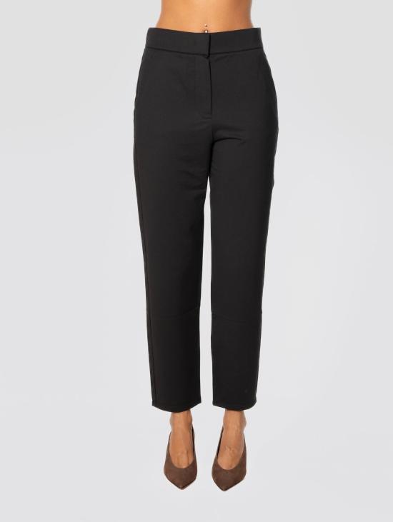 26FW 막스마라 수트 팬츠 Jersey Nero를 입은 Pantaloni Linea Dritta