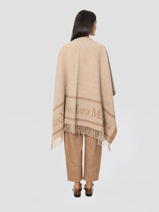 26FW 막스마라 케이프 Lana con Frange Hilde Cacha' 소재의 판초 - MAX MARA