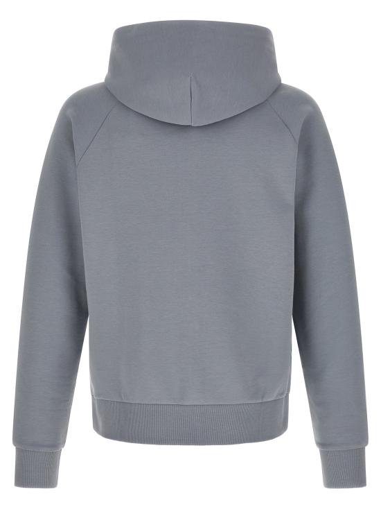 26FW 휴고보스 후드 티셔츠 면 후드티 스웨트셔츠 회색 - HUGO BOSS