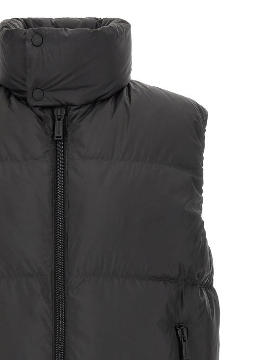 26FW 디스퀘어드2 베스트 D2 업사이드 다운 질레 블랙 - DSQUARED2