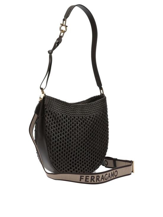 26FW 살바토레 페라가모 숄더백 호보 스마일  브라운 - SALVATORE FERRAGAMO