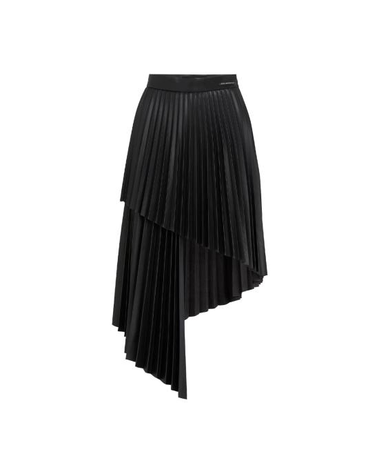 26FW 칼라거펠트 롱 스커트 B3W12008 999 NERO